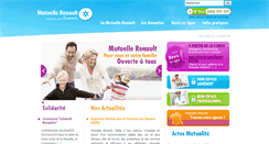 Desktop Screenshot of mutuellerenault.fr